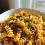 Cheesy Sloppy Cheeseburger Pasta