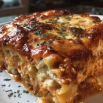 Crockpot Ravioli Lasagna