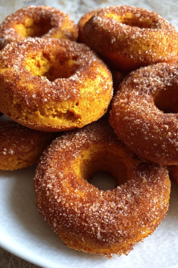 Easy Baked Pumpkin Donuts