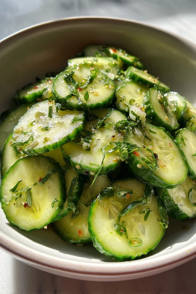 Easy Cucumber Salad