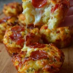 Easy Pizza Muffins with Biscuits recipe