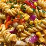 Healthy Street Corn Pasta Salad