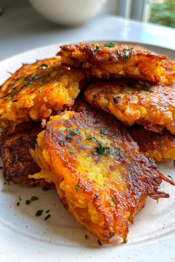 Healthy Sweet Potato Hash Browns