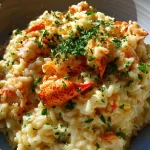 Lemon Butter Lobster Risotto