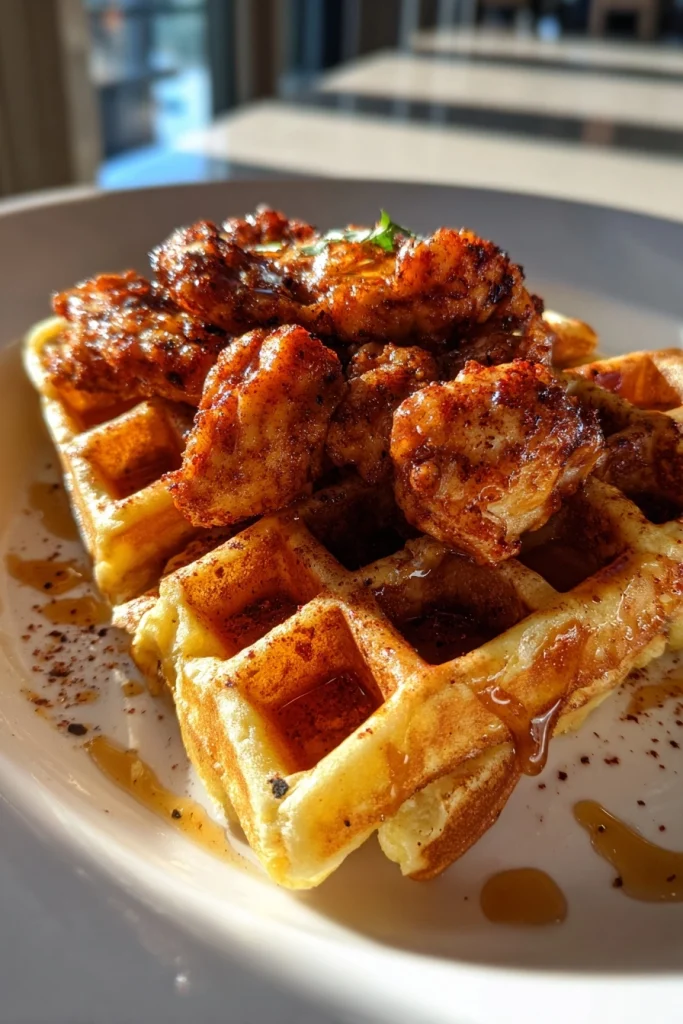 Mini Chicken Waffles