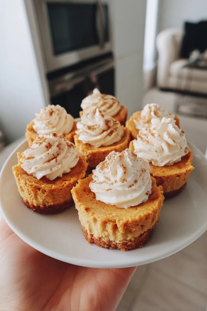 Mini Pumpkin Cheesecakes Recipe