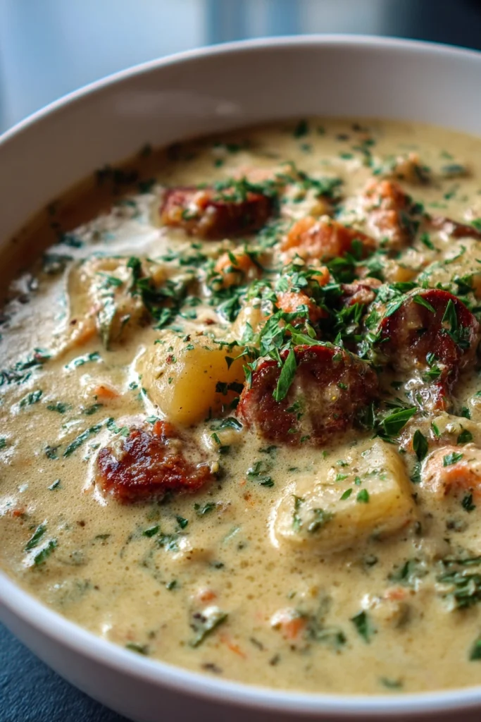 Potato and Sausage Chowder