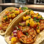 Shrimp Tacos Mango Salsa