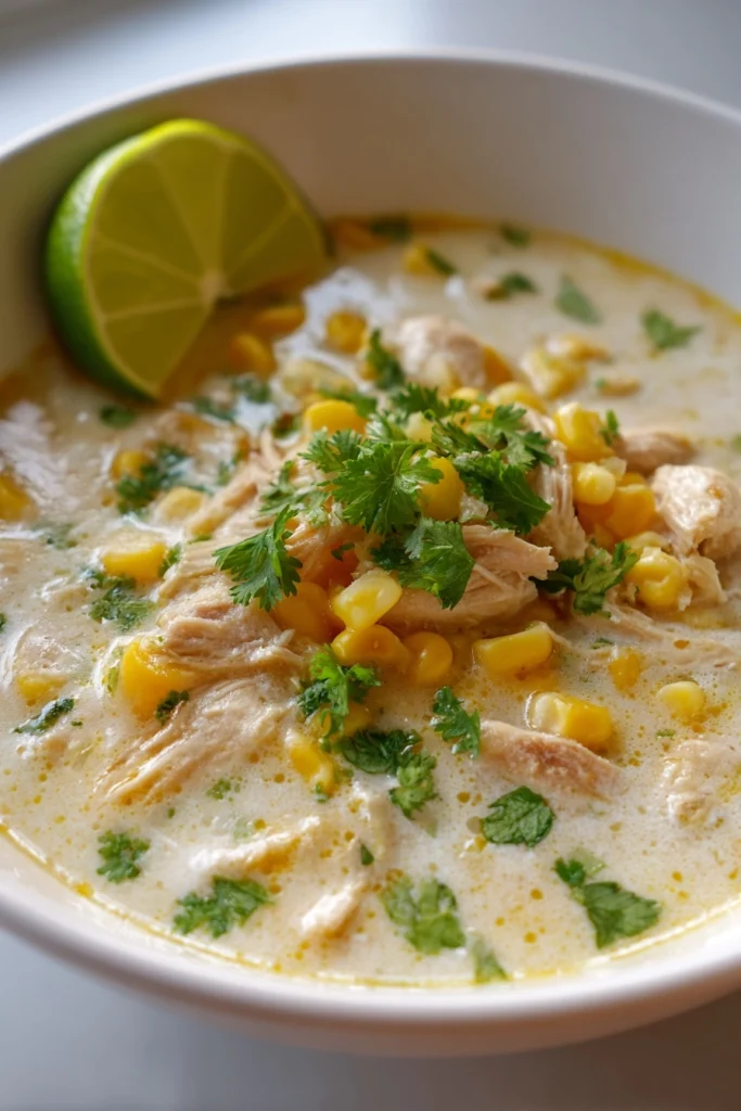 Slow Cooker Mexican Chicken Corn Chowder Recipe