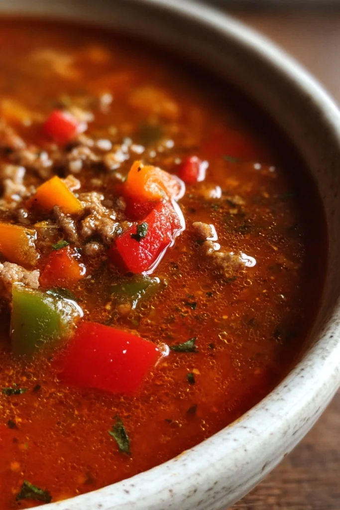 Stuffed Pepper Soup