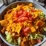 Taco Rice Bowl with Doritos Recipe