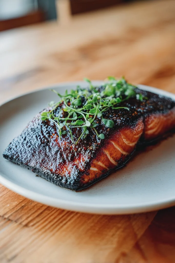 blackened salmon