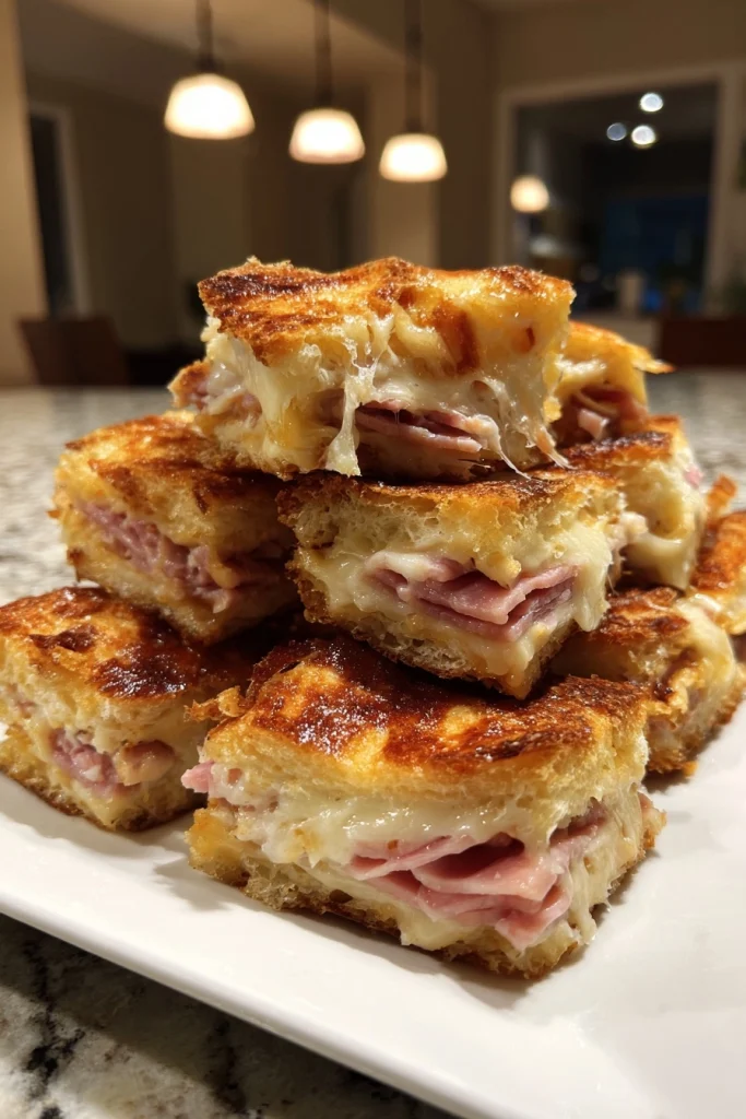 ham cheese sandwich bites