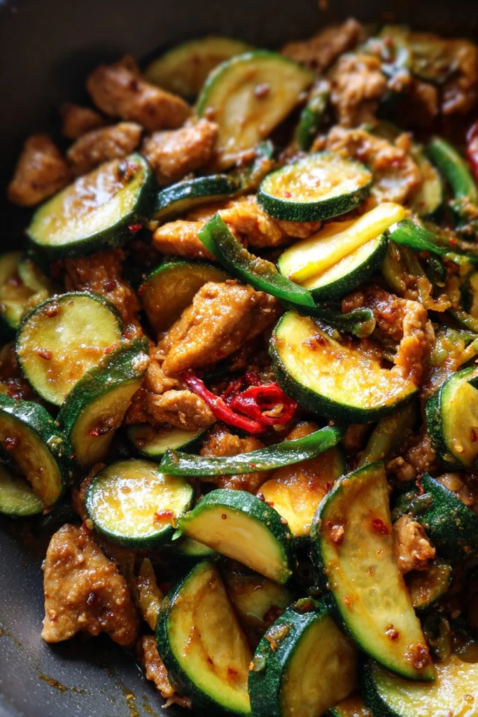 low carb turkey zucchini skillet