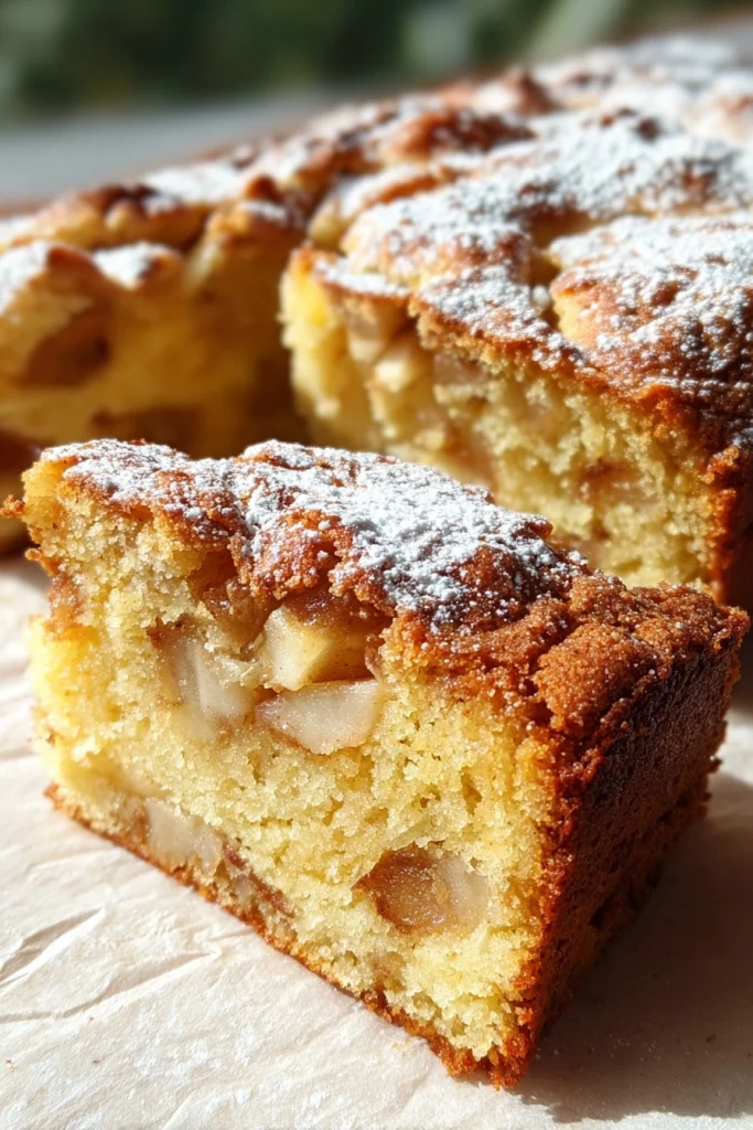 Apple Cinnamon Sheet Cake – From Oven to Heart