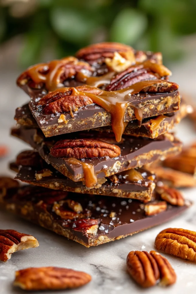 BEST RECIPE for Pecan Pie Bark