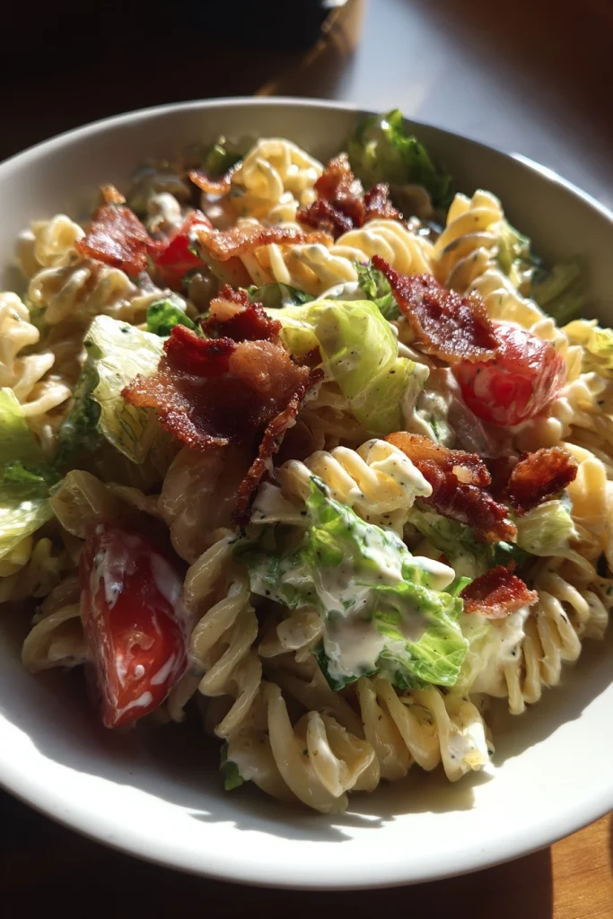 BLT Ranch Pasta Salad
