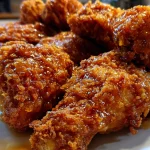 Baked Crunchy Hot Honey Chicken