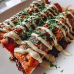 Black Bean Sweet Potato Enchiladas