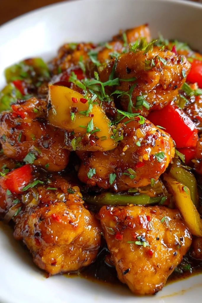 Black Pepper Chicken