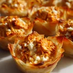 Buffalo Chicken Phyllo Cups for a Game Day Flavor Explosion