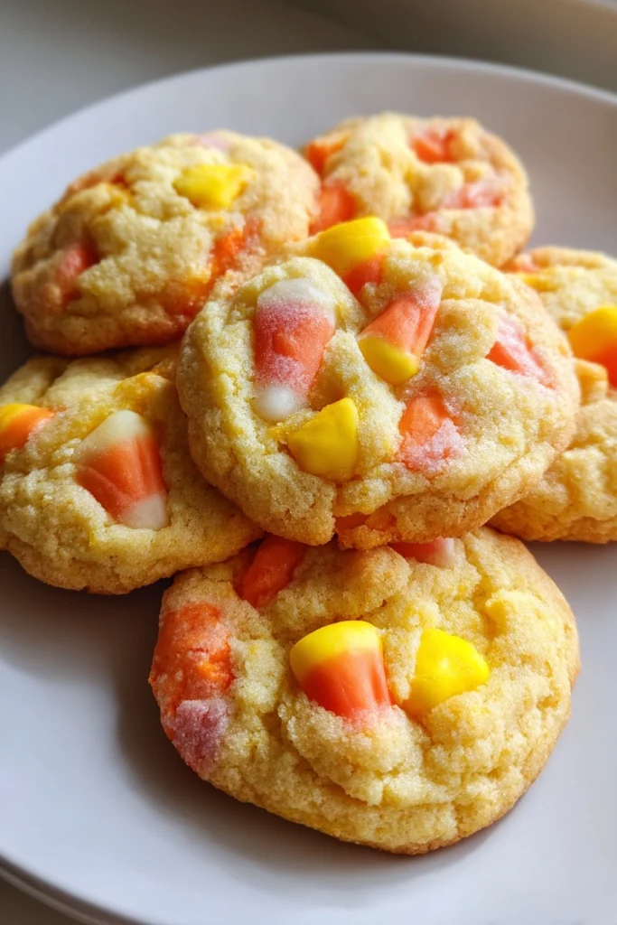 Candy Corn Shortbread