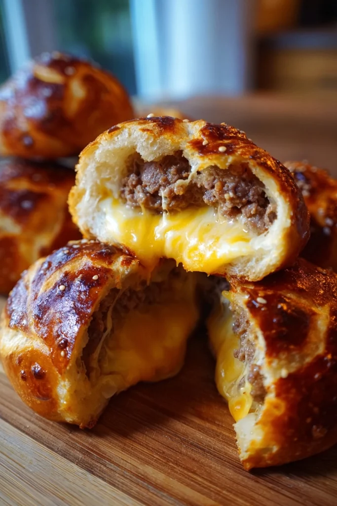 Cheeseburger Pretzel Bombs You’ll Crave All Week