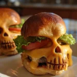 Cheeseburger Skull Sliders