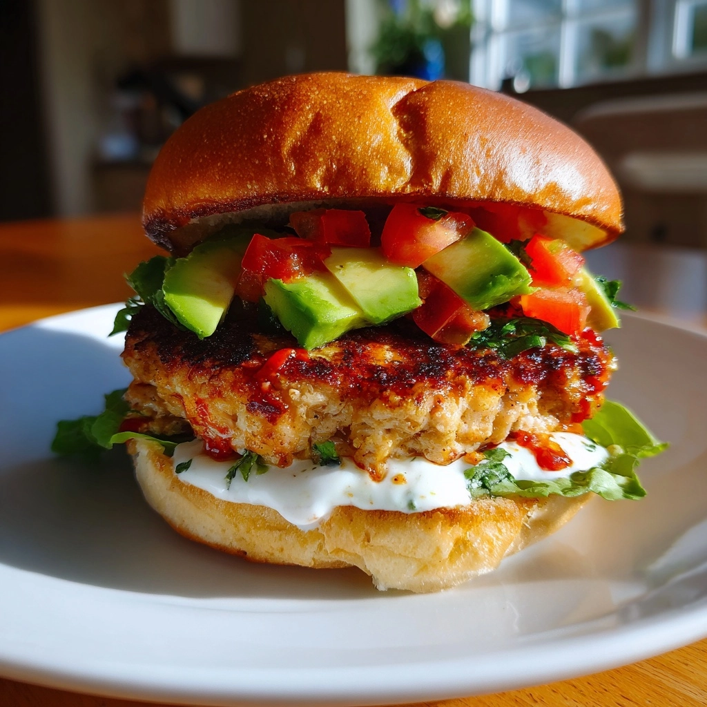 Chipotle Chicken Burger