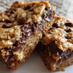 Chocolate Chip Oatmeal Cookie Bars