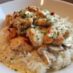 Creamy Smothered Chicken and Rice
