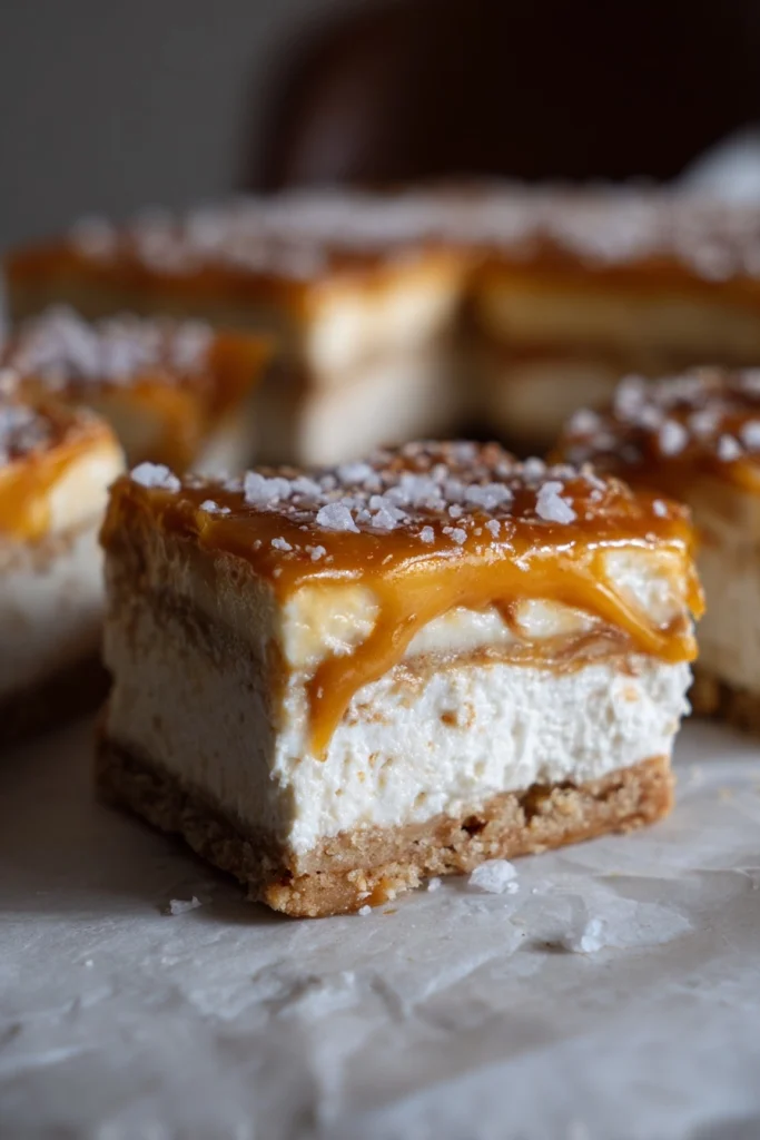 Dulce de Leche Cheesecake Bars