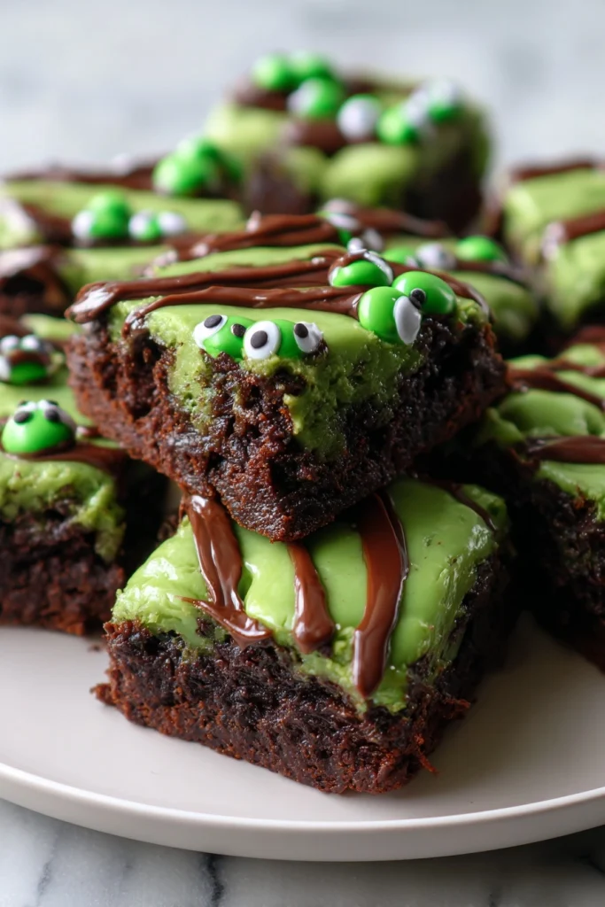 Frankenstein’s Monster Brownies