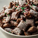 Halloween Chocolate Muddy Buddies