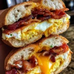 High Protein Breakfast Sandwiches