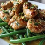 Lemon Garlic Butter Chicken & Green Beans Skillet