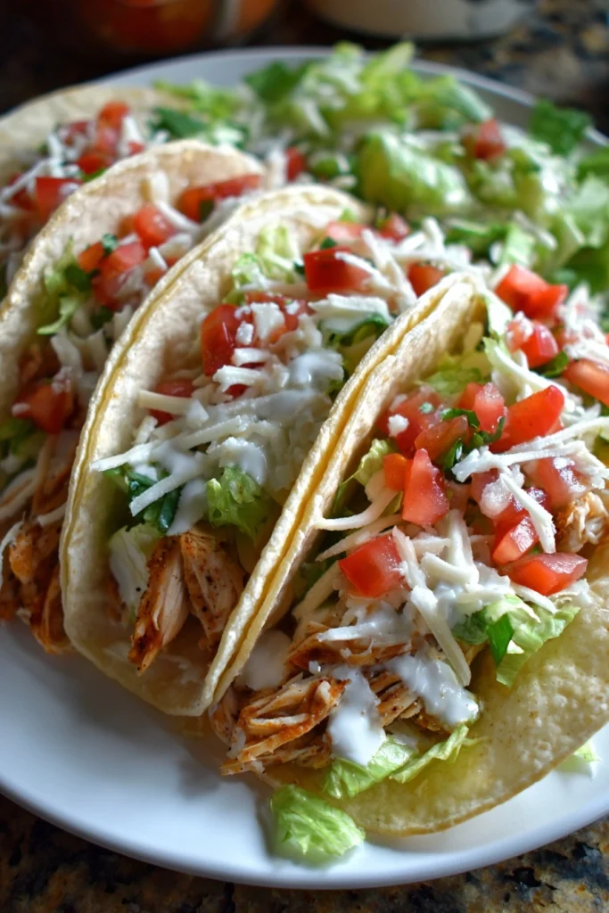 Mini Chicken Tacos for Quick, Kid-Friendly Dinner Bliss