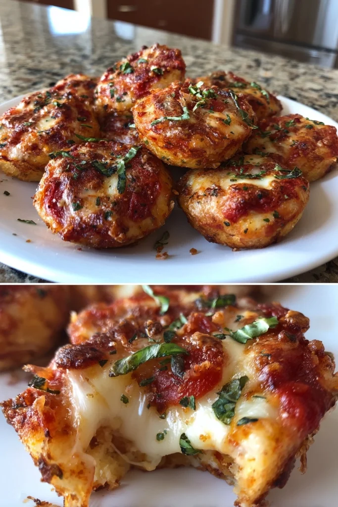 Mini Homemade Pizza Bites