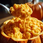 Orange Mac and Cheese Jack O Lantern Bowls