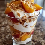 Peaches and Yogurt Parfait