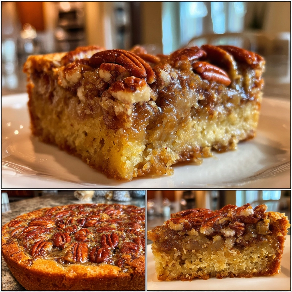 Pecan Pie Dump Cake