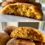 Pumpkin Snickerdoodle Cookies