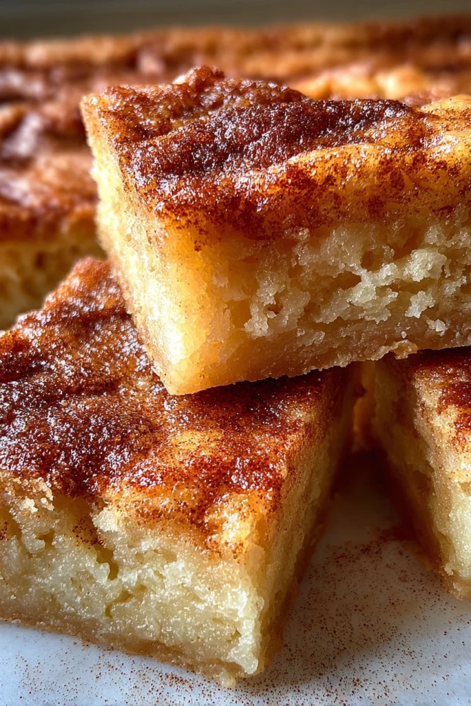 Snickerdoodle Blondie Bites