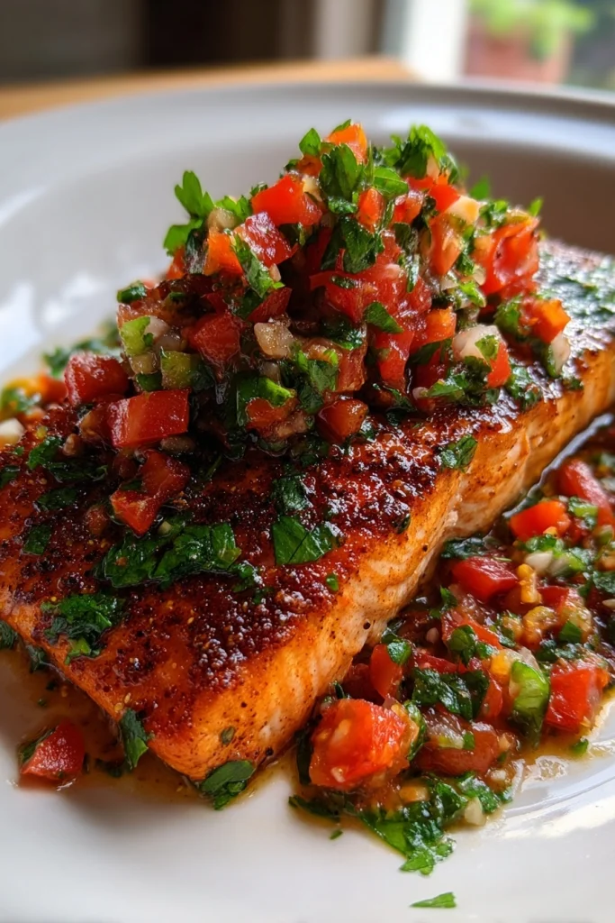 Spicy Mexican Salmon