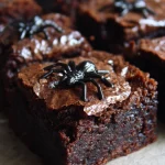 Spooky Spider Brownies