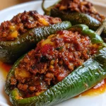 Stuffed Poblano Peppers