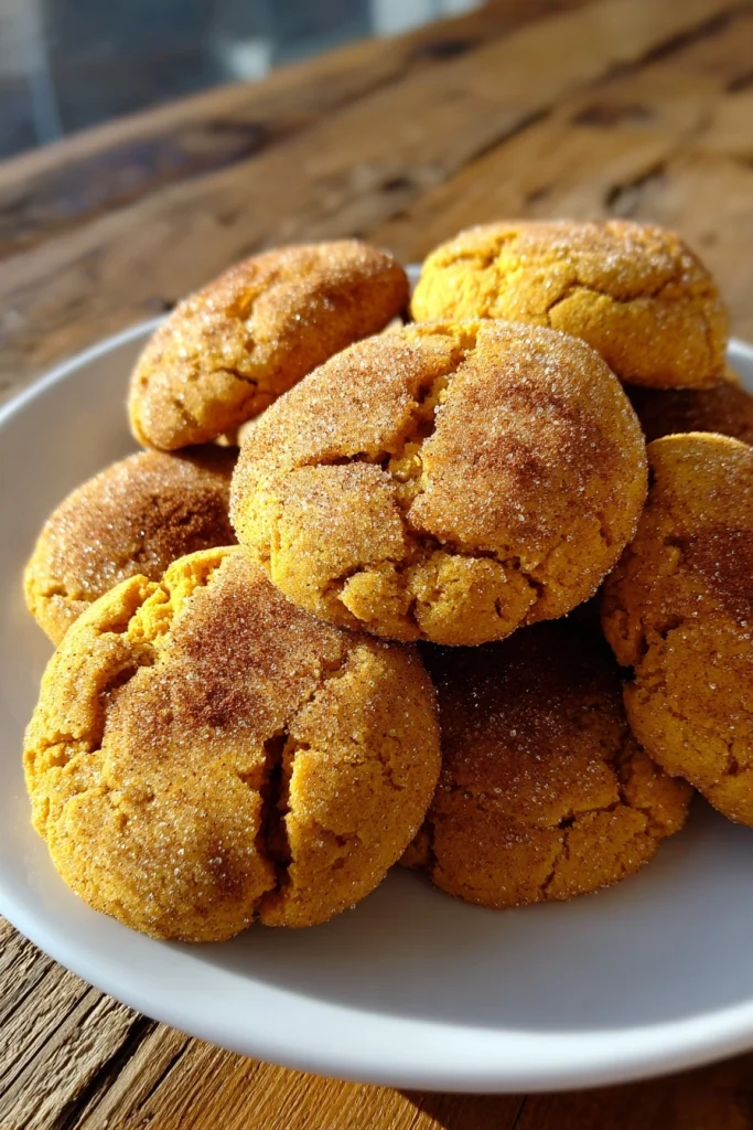 Sugar Free Pumpkin Spice Cookies