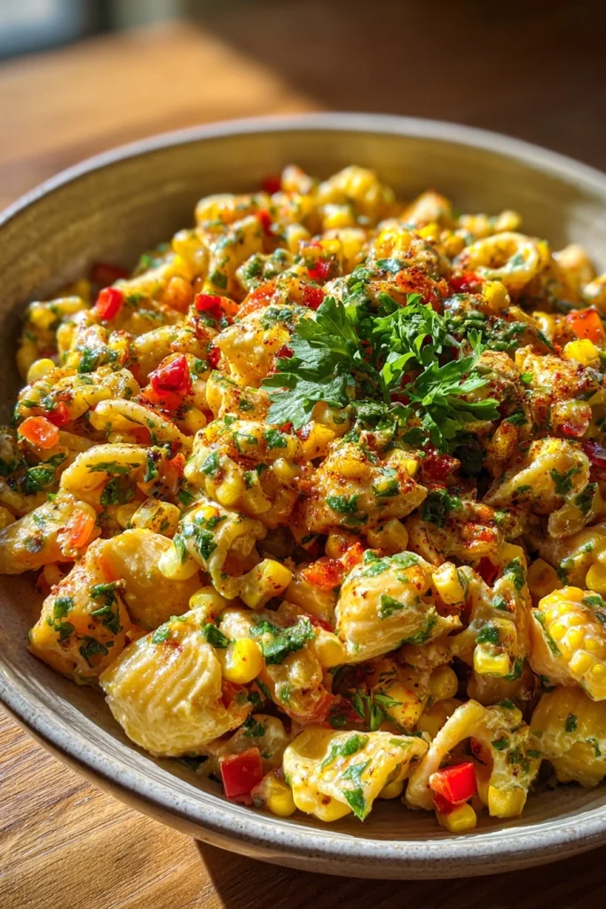 Tasty Mexican Street Corn Pasta Salad