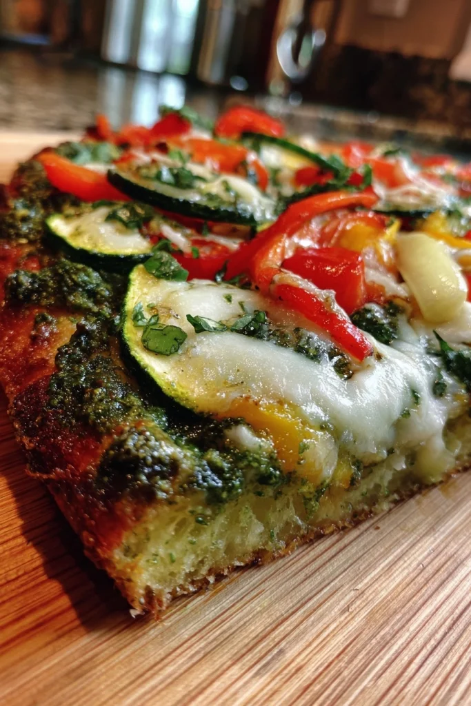 Witch’s Brew Pesto Pizza
