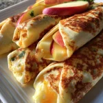 apple cheese wraps